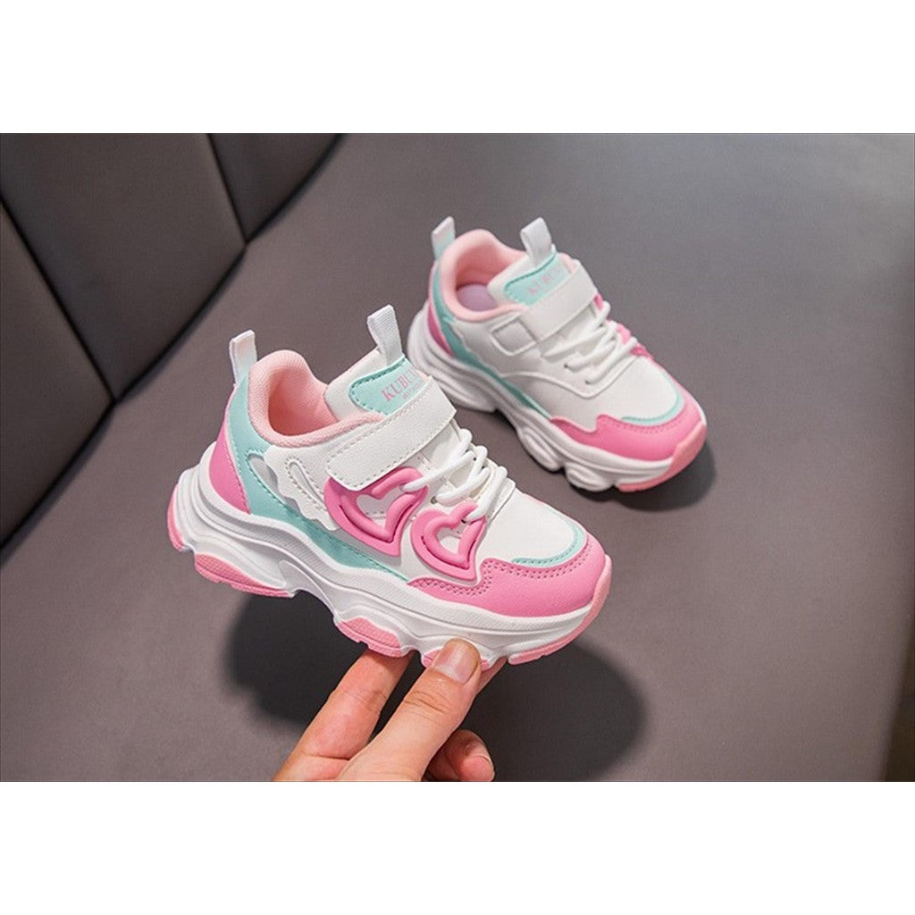Super Junior [COD] Sepatu  VEDA Sepatu Anak Perempuan Import 26-37 Usia 2-10Tahun