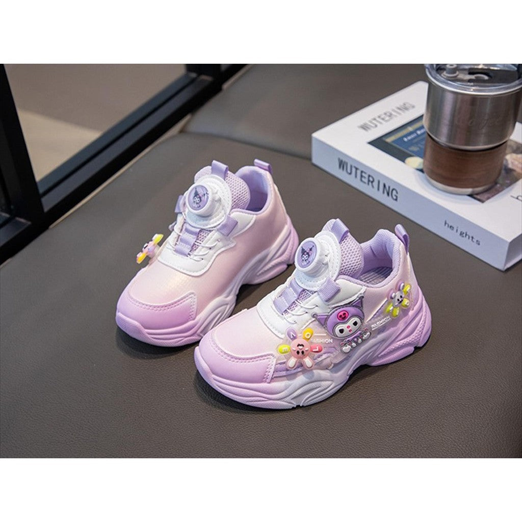 Super Junior [COD] Sepatu KUROMI MILLIE Sepatu Anak Perempuan Import 26-37 Usia 2-10Tahun