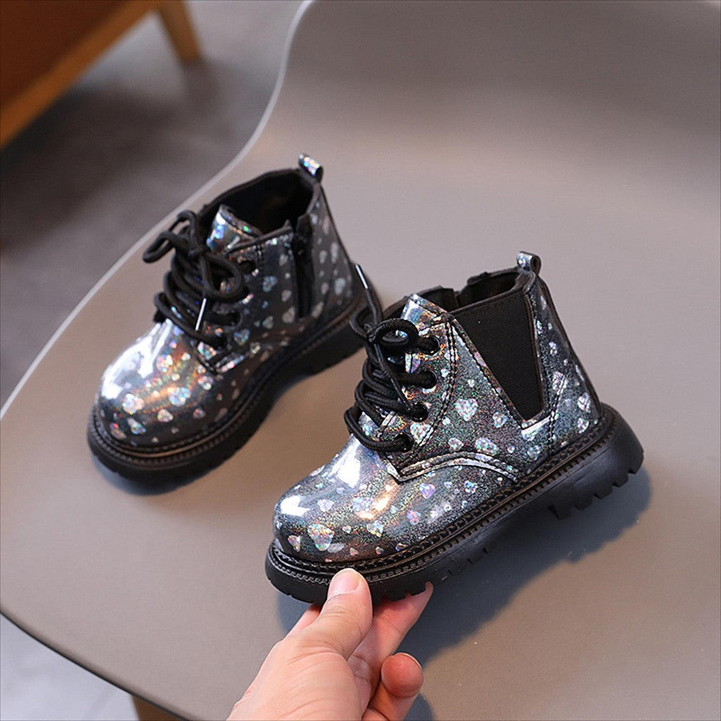 Super Junior [COD] Sepatu SHINJU Sepatu Boots Anak Perempuan Import 21-30 Usia 1-5Tahun