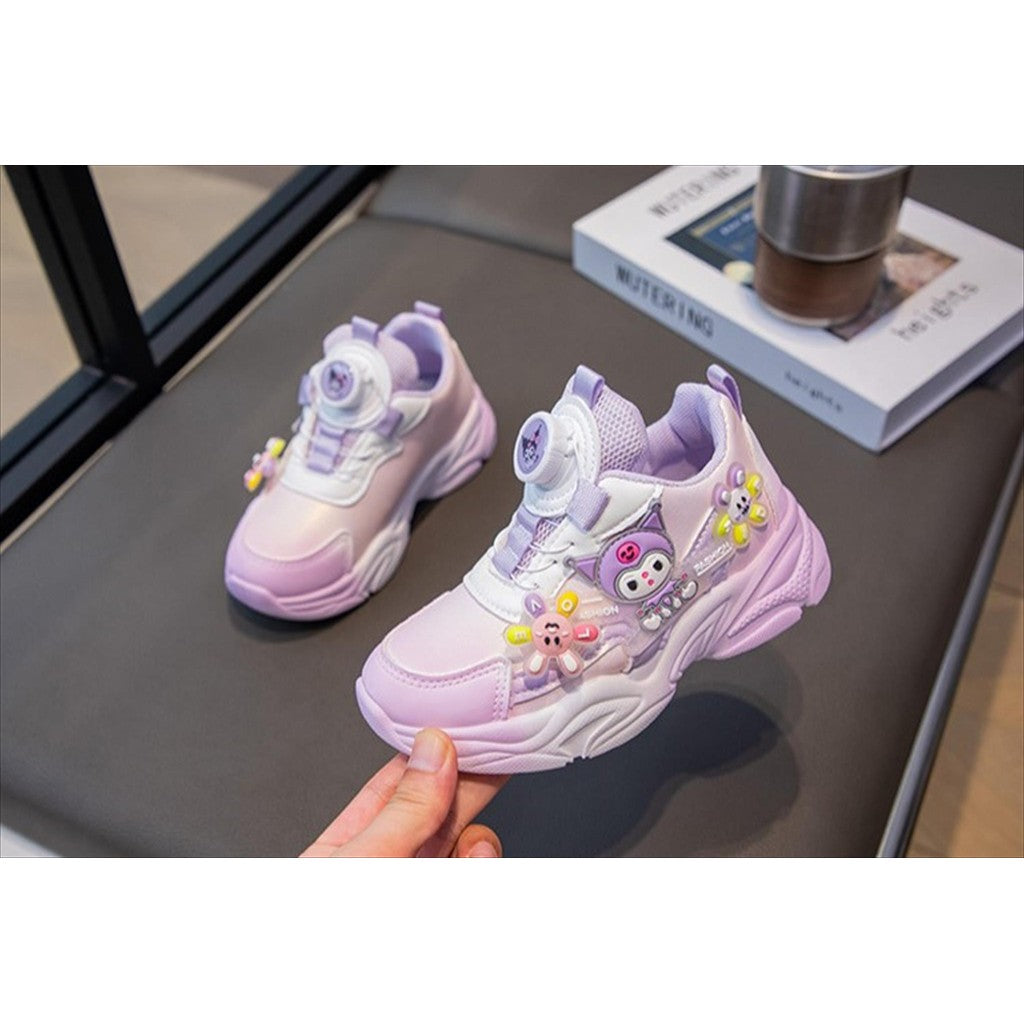 Super Junior [COD] Sepatu KUROMI MILLIE Sepatu Anak Perempuan Import 26-37 Usia 2-10Tahun