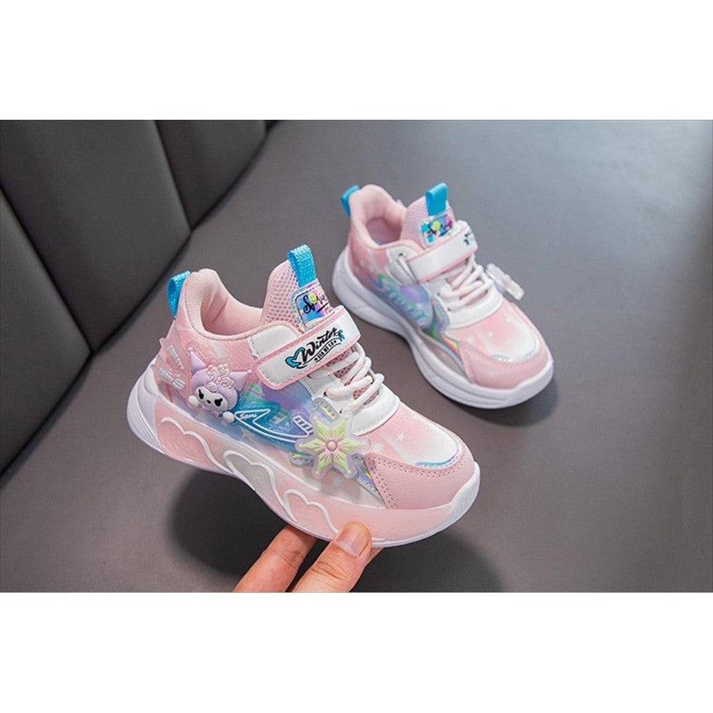 Sepatu KUROMI KENNA Sepatu Anak Perempuan Import 26-37 Usia 2-10Tahun