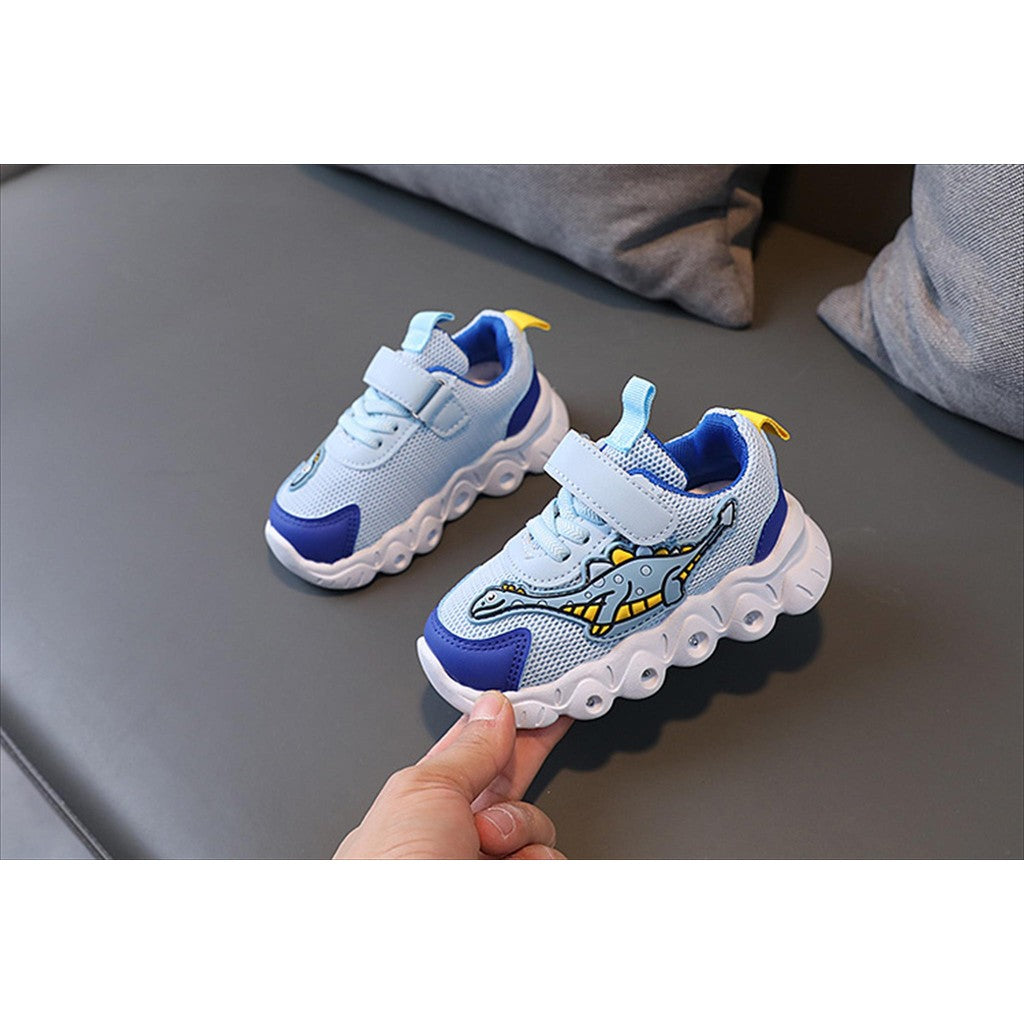 Sepatu MAVERIK Sepatu LED Anak Laki-laki Import 21-30 Usia 1-5Tahun