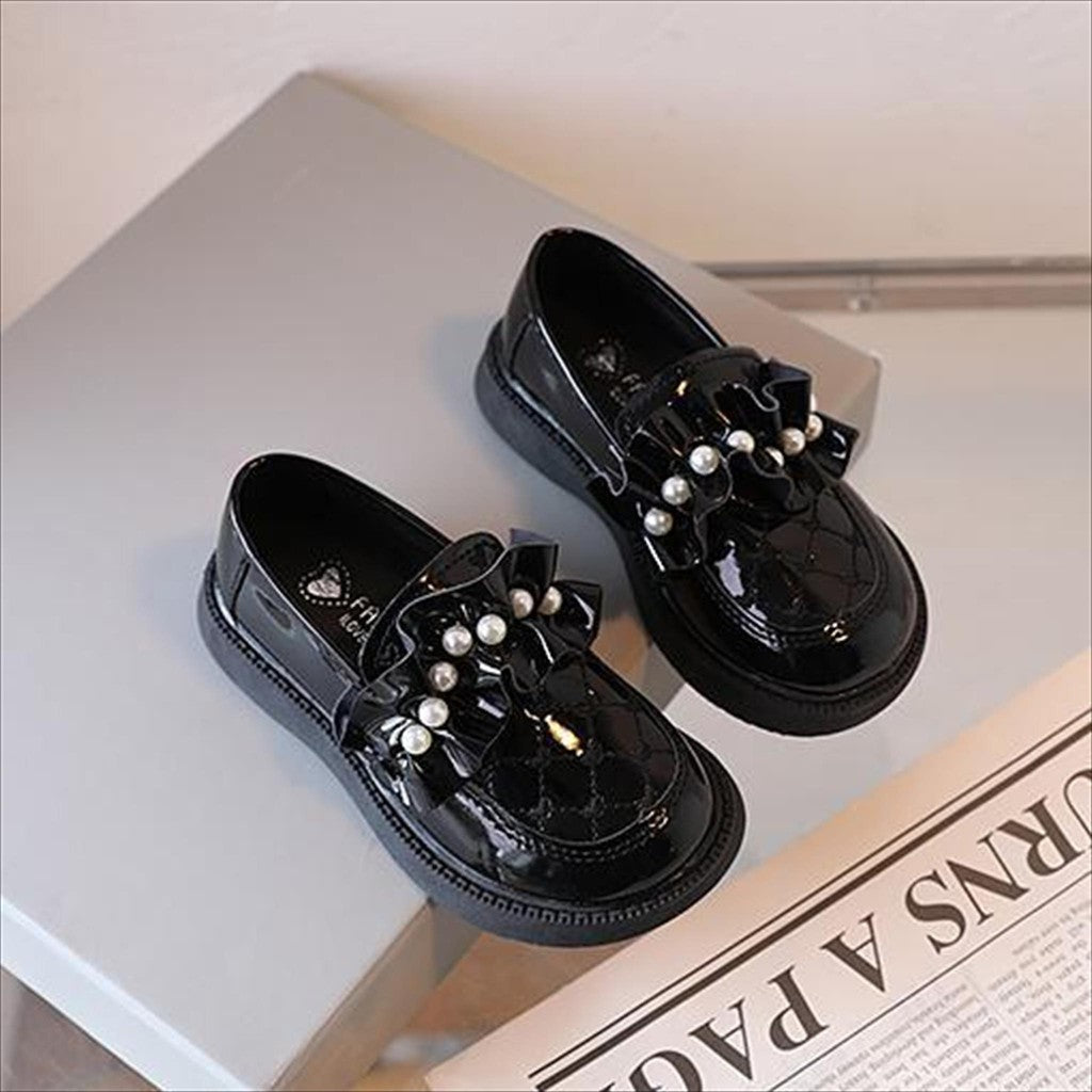 Super Junior [COD] Sepatu LEANA Sepatu Pesta Anak Perempuan Import 26-36 Usia 2-10 Tahun