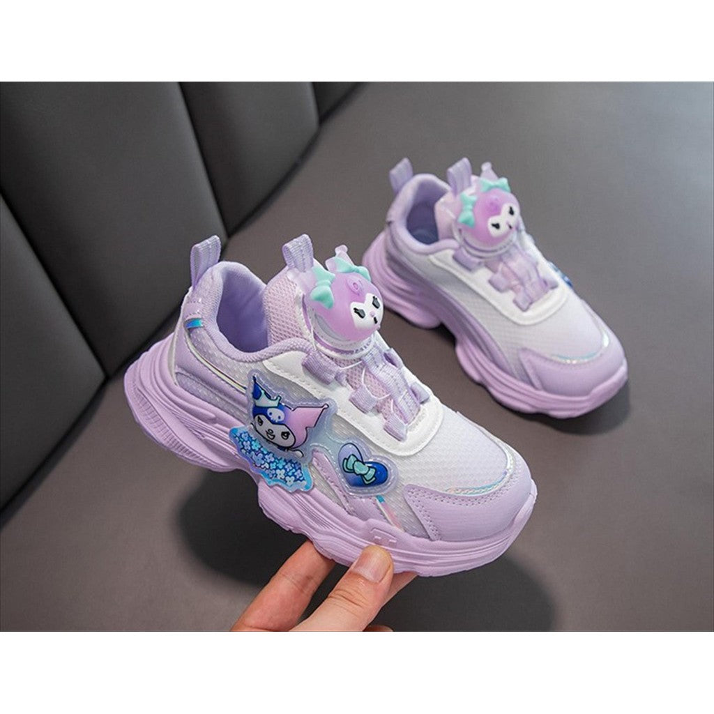 Sepatu KUROMI KIKO Sepatu Anak Perempuan Import 26-37 Usia 2-10Tahun