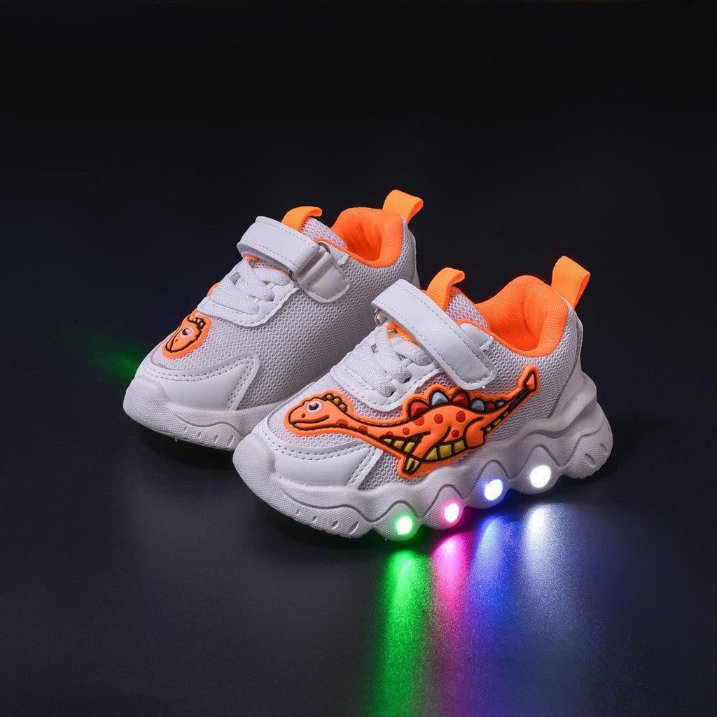 Sepatu MAVERIK Sepatu LED Anak Laki-laki Import 21-30 Usia 1-5Tahun