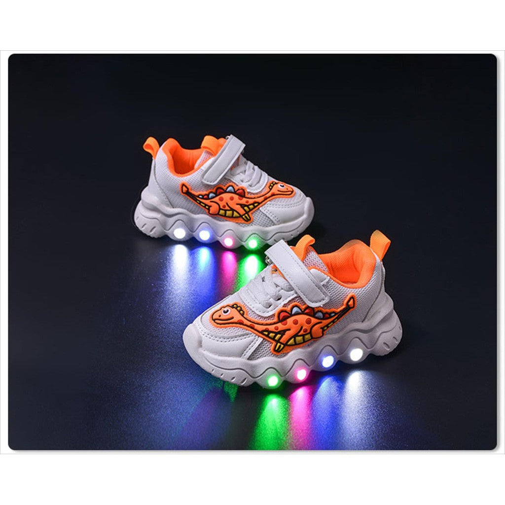 Sepatu MAVERIK Sepatu LED Anak Laki-laki Import 21-30 Usia 1-5Tahun