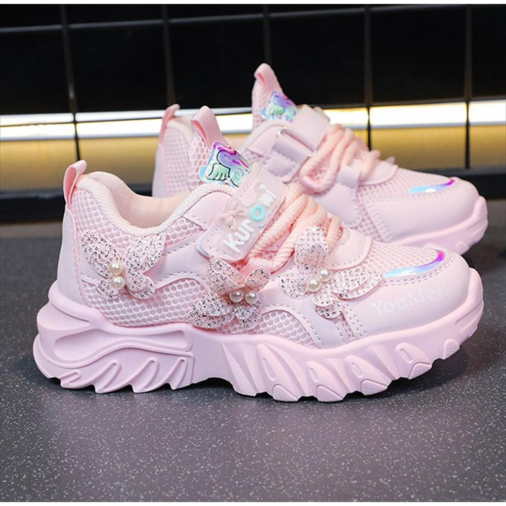 Super Junior [COD] Sepatu KUKURI Sepatu Anak Perempuan Import 26-37 Usia 2-10Tahun