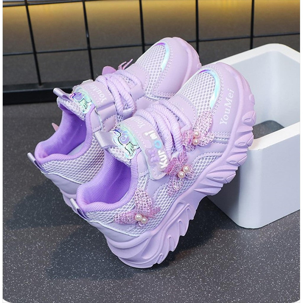 Super Junior [COD] Sepatu KUKURI Sepatu Anak Perempuan Import 26-37 Usia 2-10Tahun