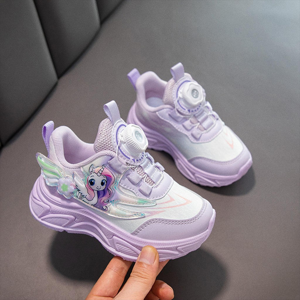 Super Junior [COD] Sepatu UNICORN SPRING Sepatu Anak Perempuan Import 26-37 Usia 2-10 Tahun