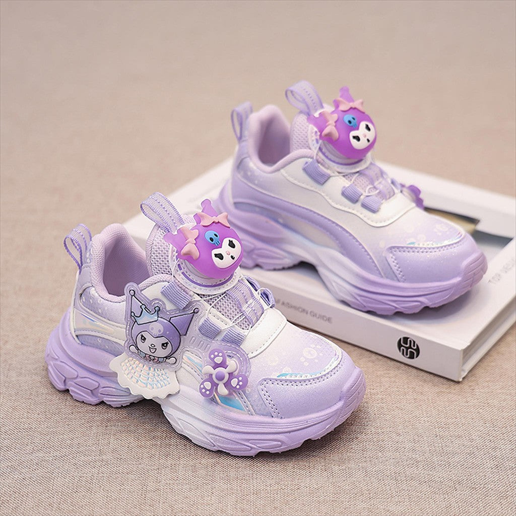 Sepatu KUROMI SHELBY Sepatu Anak Perempuan Import 26-37 Usia 2-10Tahun