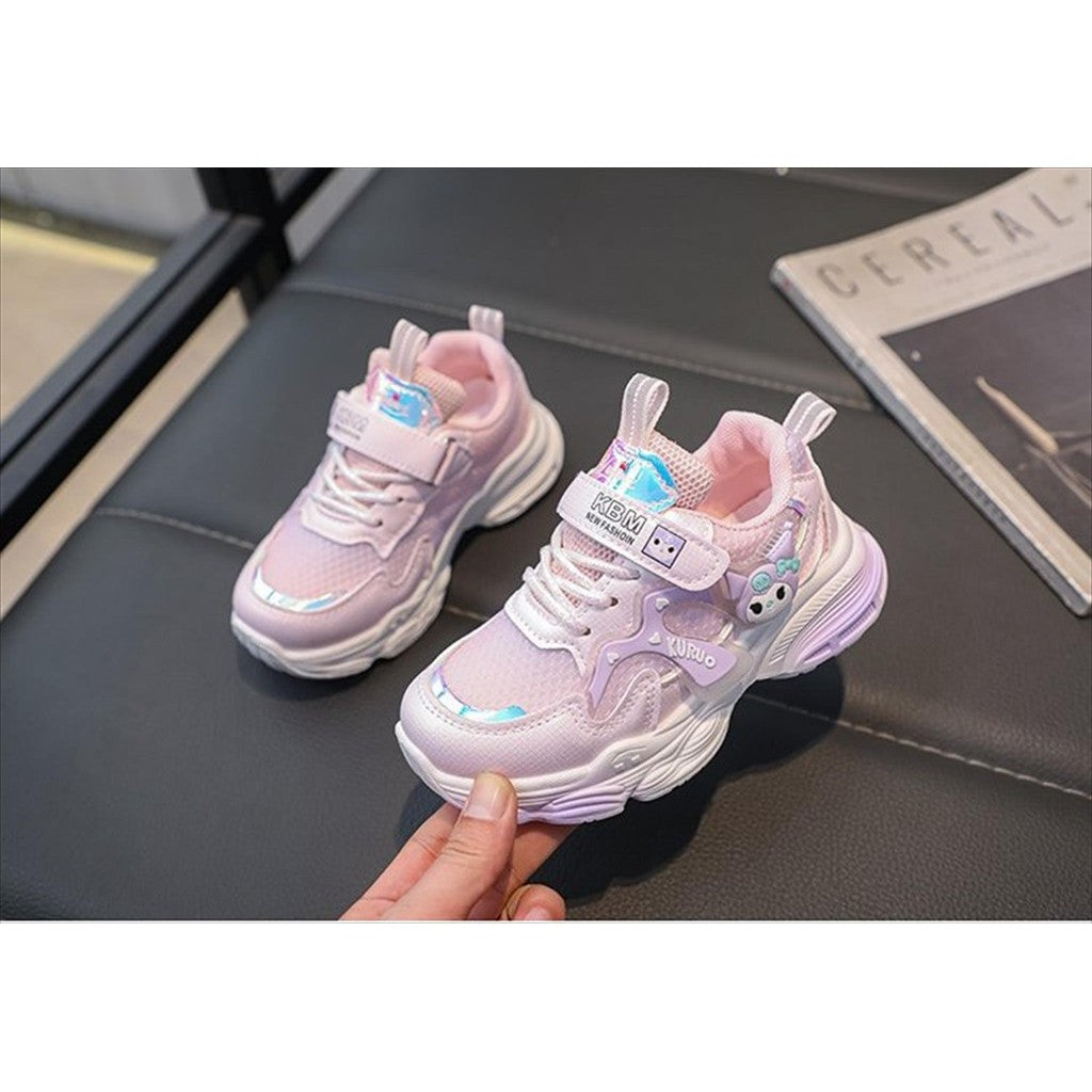 Super Junior [COD] Sepatu KUROMI VANYA Sepatu Anak Perempuan Import 26-37 Usia2-10Tahun