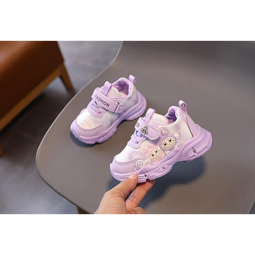 Sepatu LABUBU MERLIN Sepatu LED Anak Perempuan Import 21-30 Usia 1-5 Tahun