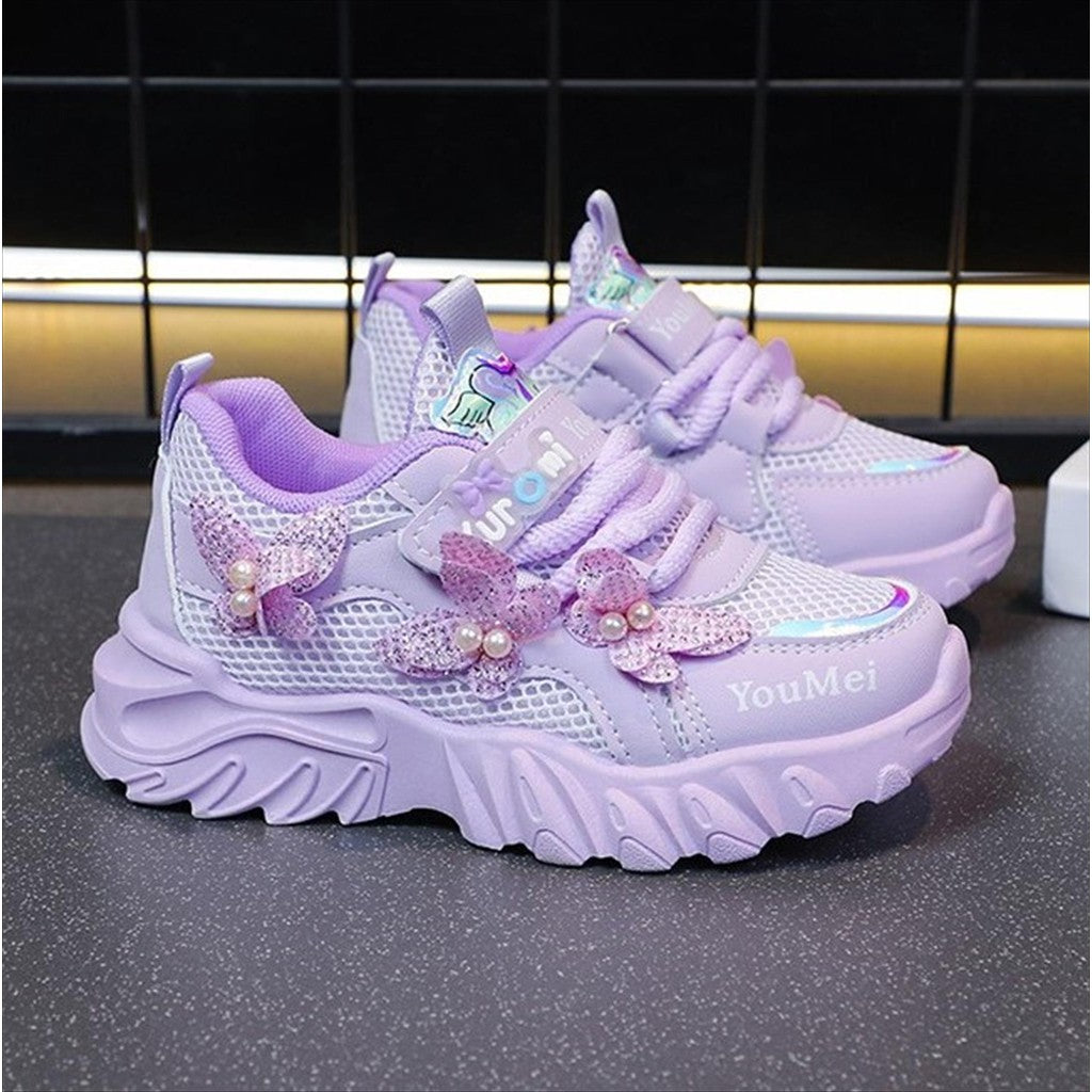 Super Junior [COD] Sepatu KUKURI Sepatu Anak Perempuan Import 26-37 Usia 2-10Tahun