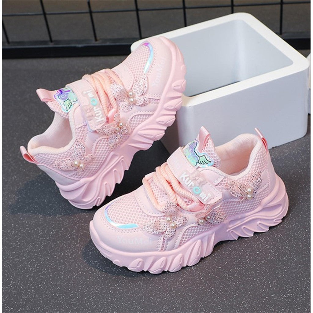 Super Junior [COD] Sepatu KUKURI Sepatu Anak Perempuan Import 26-37 Usia 2-10Tahun