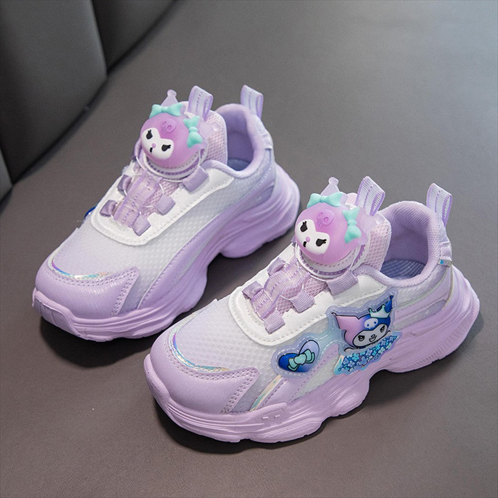 Sepatu KUROMI KIKO Sepatu Anak Perempuan Import 26-37 Usia 2-10Tahun