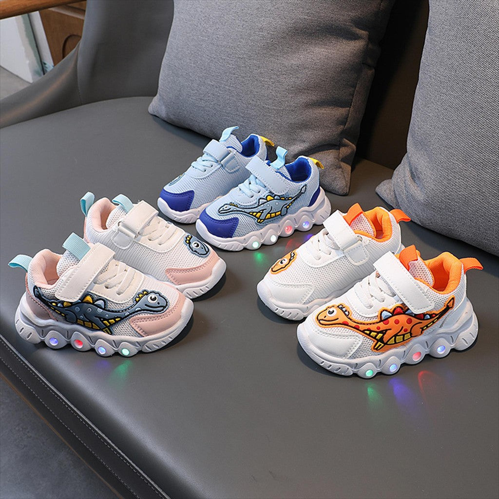 Sepatu MAVERIK Sepatu LED Anak Laki-laki Import 21-30 Usia 1-5Tahun