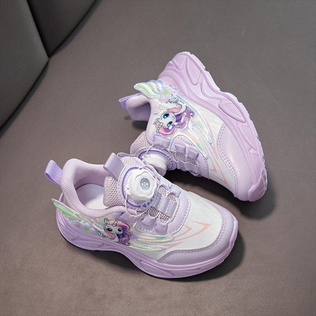Super Junior [COD] Sepatu UNICORN SPRING Sepatu Anak Perempuan Import 26-37 Usia 2-10 Tahun