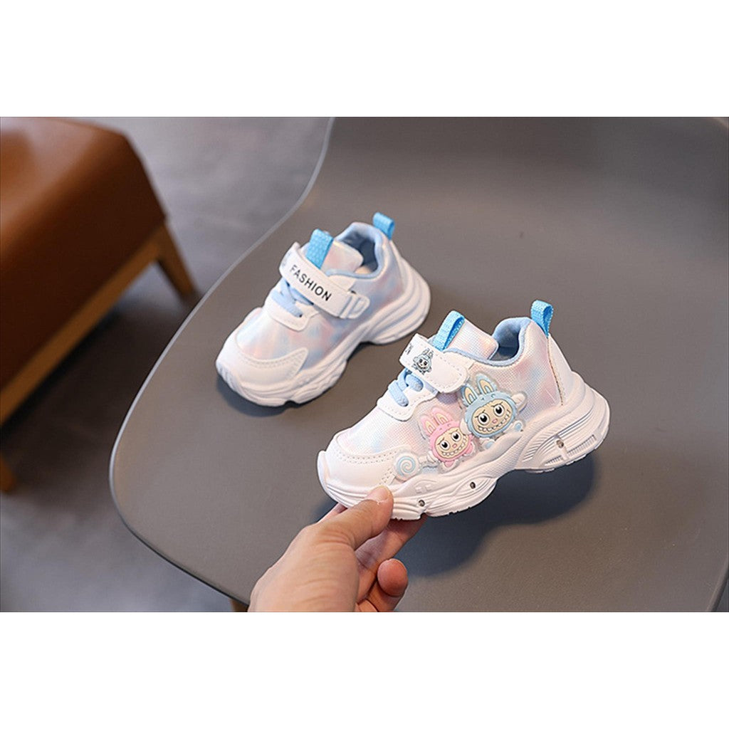 Sepatu LABUBU MERLIN Sepatu LED Anak Perempuan Import 21-30 Usia 1-5 Tahun