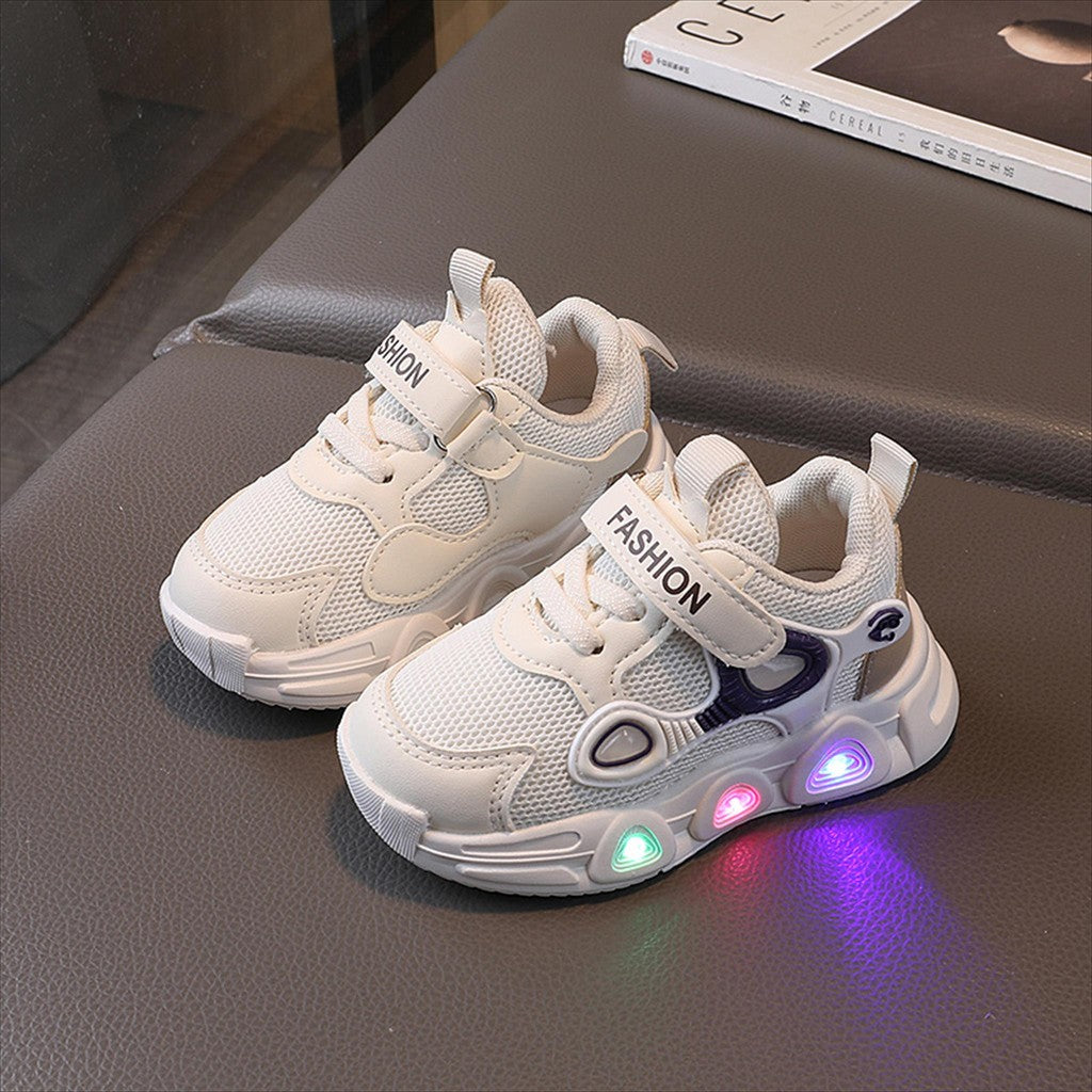 Sepatu CHATU Sepatu LED Anak Perempuan Dan Laki-laki Import 21-30 Usia 1-5 Tahun