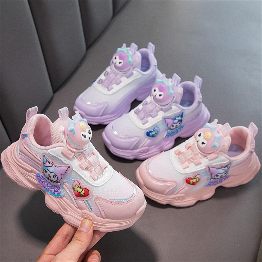 Sepatu KUROMI KIKO Sepatu Anak Perempuan Import 26-37 Usia 2-10Tahun