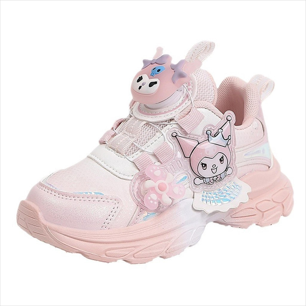 Sepatu KUROMI SHELBY Sepatu Anak Perempuan Import 26-37 Usia 2-10Tahun