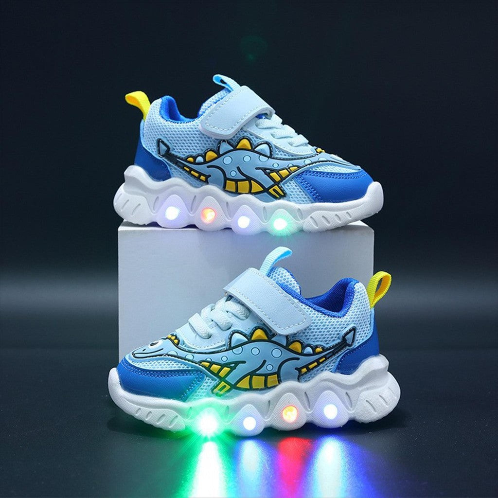 Sepatu MAVERIK Sepatu LED Anak Laki-laki Import 21-30 Usia 1-5Tahun