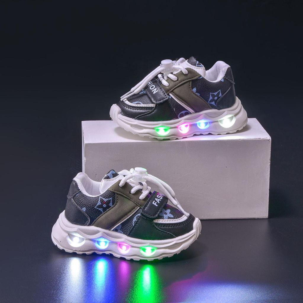 Sepatu ATLAS Sepatu LED Anak Perempuan Import 21-30 Usia 1-5 Tahun