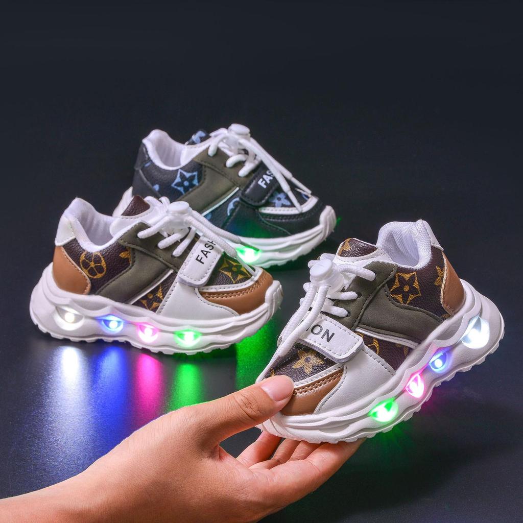 Sepatu ATLAS Sepatu LED Anak Perempuan Import 21-30 Usia 1-5 Tahun