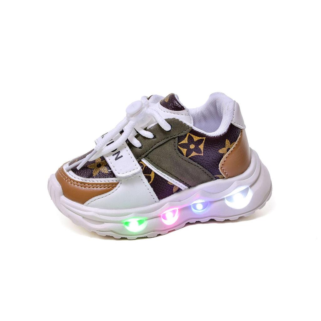 Sepatu ATLAS Sepatu LED Anak Perempuan Import 21-30 Usia 1-5 Tahun
