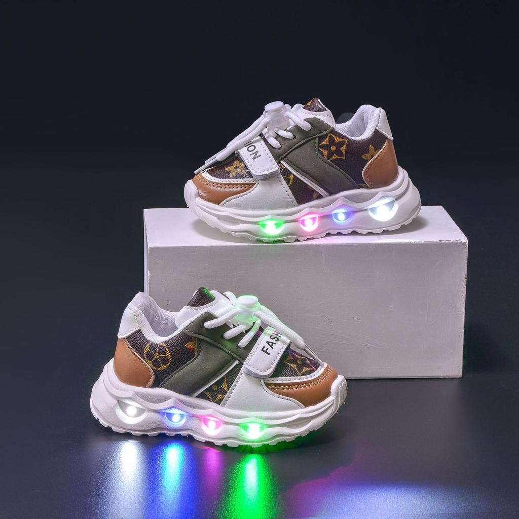 Sepatu ATLAS Sepatu LED Anak Perempuan Import 21-30 Usia 1-5 Tahun