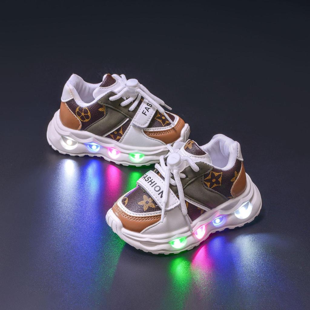 Sepatu ATLAS Sepatu LED Anak Perempuan Import 21-30 Usia 1-5 Tahun