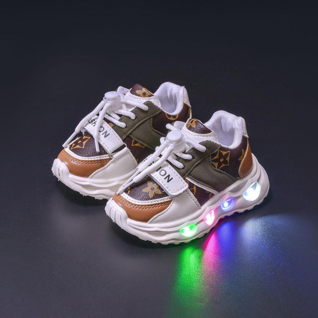 Sepatu ATLAS Sepatu LED Anak Perempuan Import 21-30 Usia 1-5 Tahun