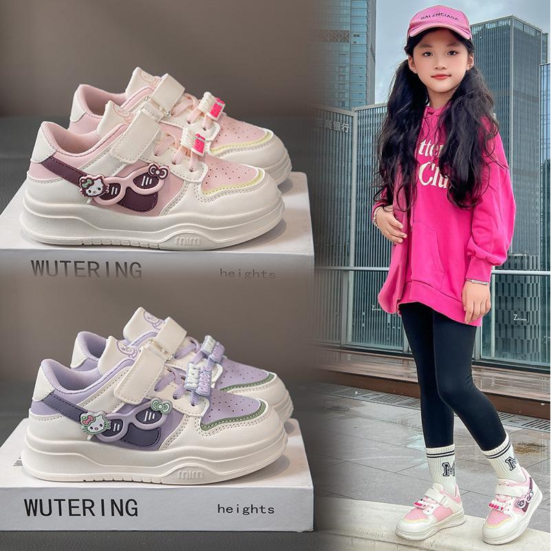 Sepatu KITTY DUNK Sepatu Anak Perempuan Import 26-37 Usia 2-12 Tahun