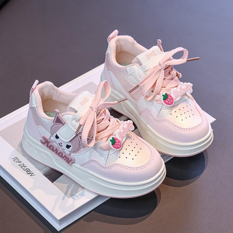 Sepatu KUROMI ALUNA Sepatu Anak Perempuan Import 26-34 Usia 2-10 Tahun