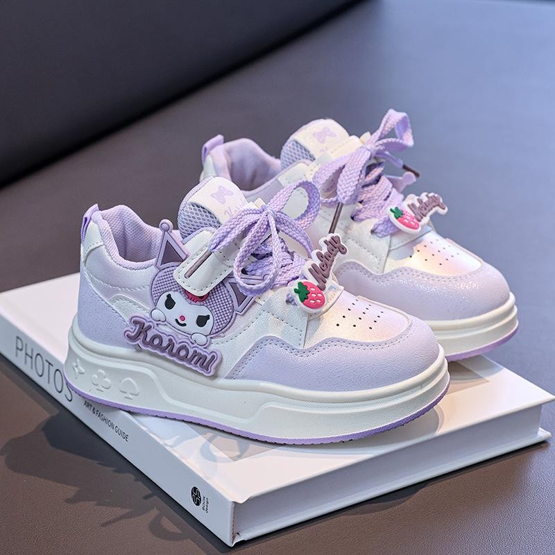Sepatu KUROMI ALUNA Sepatu Anak Perempuan Import 26-34 Usia 2-10 Tahun