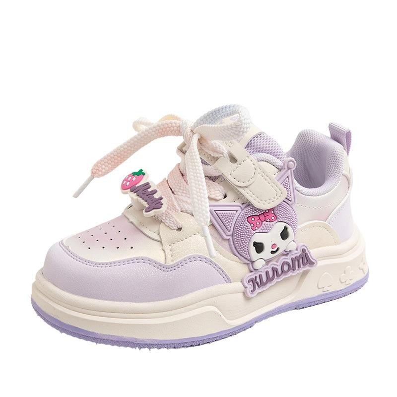 Sepatu KUROMI ALUNA Sepatu Anak Perempuan Import 26-34 Usia 2-10 Tahun