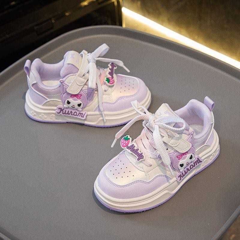 Sepatu KUROMI ALUNA Sepatu Anak Perempuan Import 26-34 Usia 2-10 Tahun