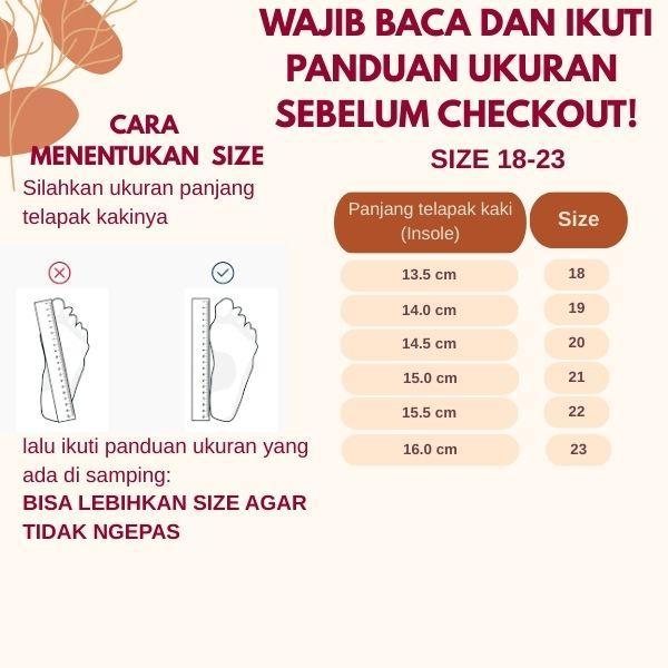 Sepatu SAILOR Sepatu Anak Perempuan Dan Laki-laki  Import 18-23 Usia 1-2,5 Tahun