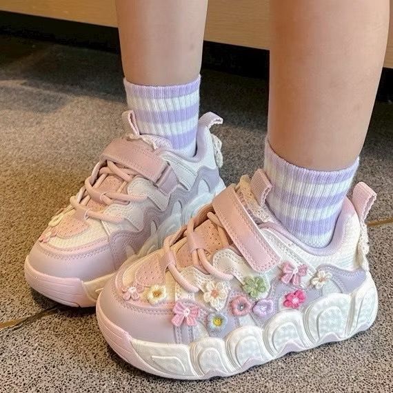 Sepatu ORCHID Sepatu Anak Perempuan Import 26-34 Usia 2-8 Tahun