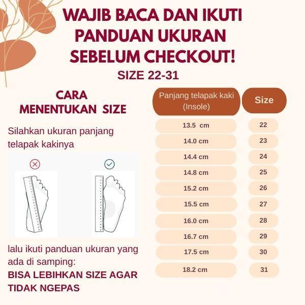 Sepatu KUROMI NANCY Sepatu PESTA Anak Perempuan Import 22-31 Usia 1-5 Tahun