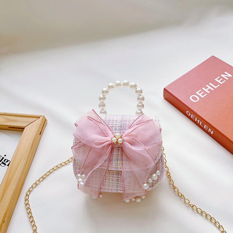 Tas Anak Selempang Tas Uang Lebaran 2026 Tas Princess Pastel Dream Tas Tangan Mutiara Anak Perempuan Import