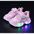Sepatu Melody Wonder Sepatu Anak Perempuan LED Import 21-30 Usia 1-5 Tahun
