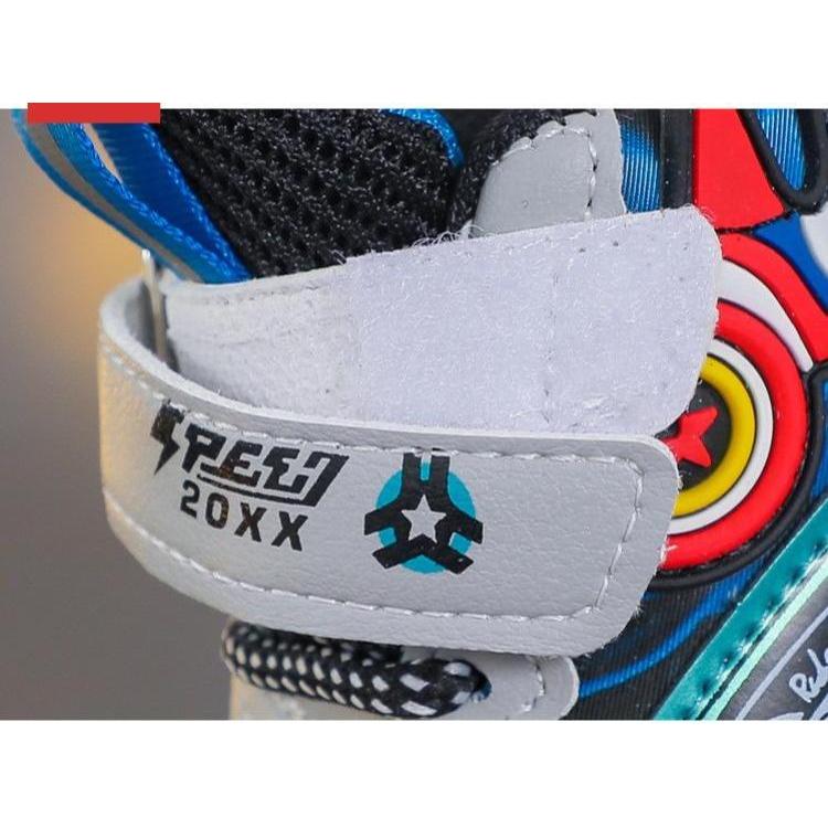 Sepatu ULTRASEVEN Sepatu LED Anak Laki-laki Import 21-30 Usia 1-5 Tahun