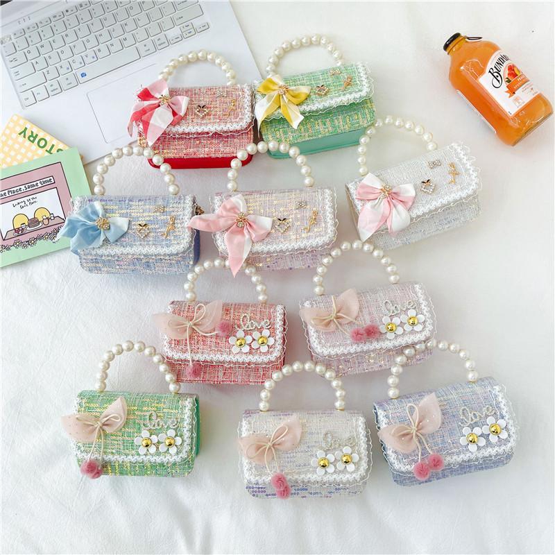 Tas Candy Friends Tas Tangan Mutiara Anak Perempuan Import
