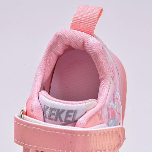 Sepatu KUROMI ALFA  Anak Menyala LED Sepatu Sneaker Casual Pink Purple Size 21-30 usia 1 2 3 4 5 tahun
