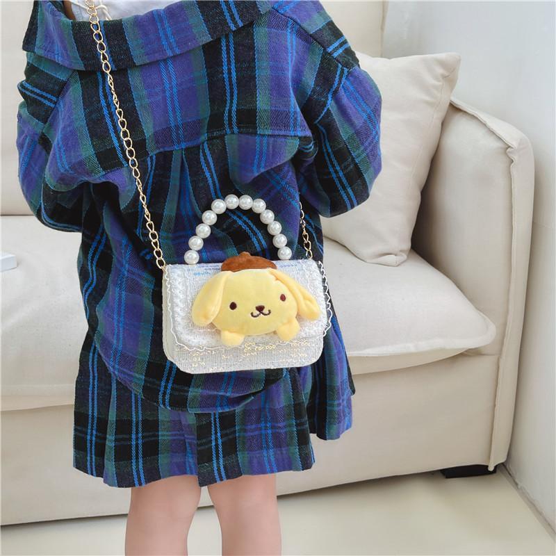 Tas Selempang Tas Anak Uang Lebaran 2026 Lovelle Pearl Tas Tangan Mutiara Anak Perempuan Import