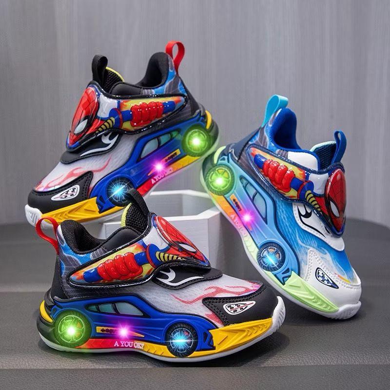 Sepatu FLEDO Sepatu Anak Lakilaki LED Import 21-30 Usia 1-5 Tahun