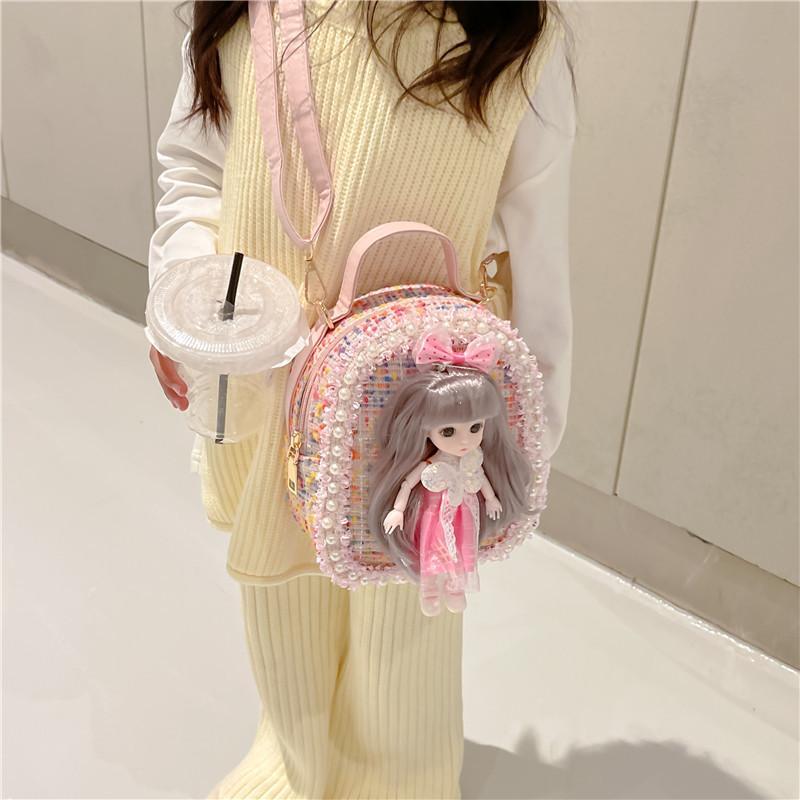 Tas Dollina Beads Bag Ransel Sekolah Anak Perempuan   Import Karakter