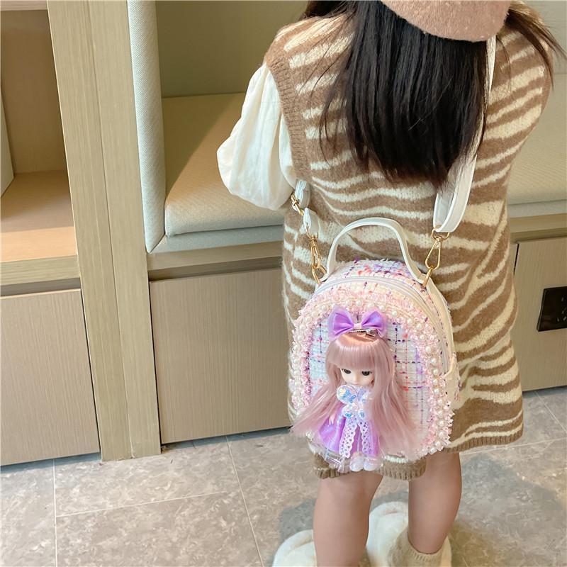 Tas Dollina Beads Bag Ransel Sekolah Anak Perempuan   Import Karakter